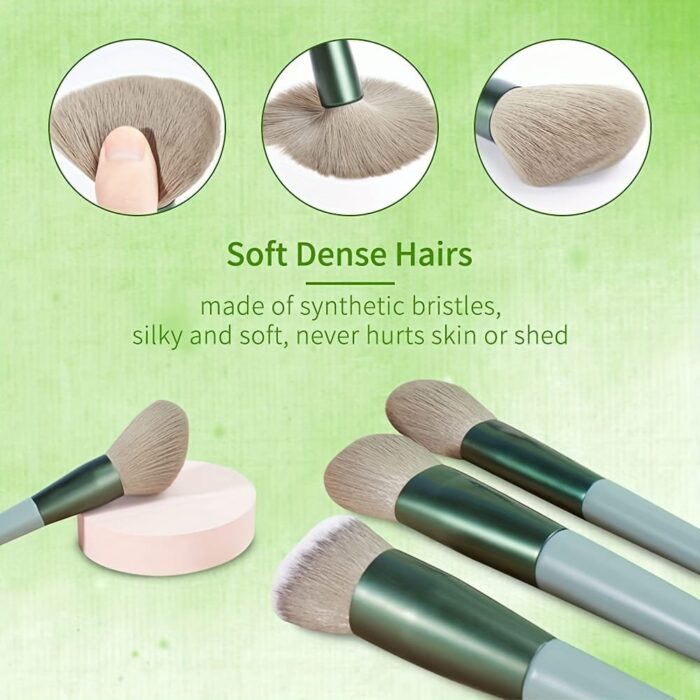 13pcs Makeup Brushes Soft Fluffy Professional Foundation Blush Powder Eyeshadow Kabuki Blending Makeup Brush Beauty Tools Valentine's Day Birthday Gift for Girlfriend