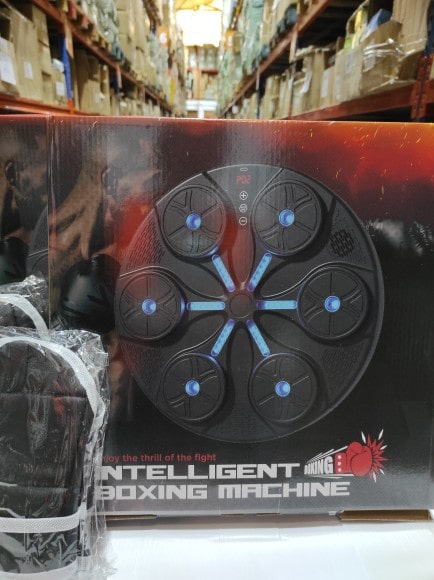 Máquina de boxeo inteligente yk-001 + guante negro