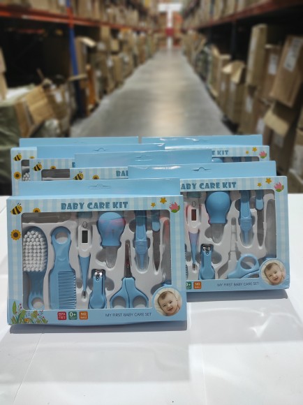 Set para Cuidado del Bebé 10 en 1 celeste
