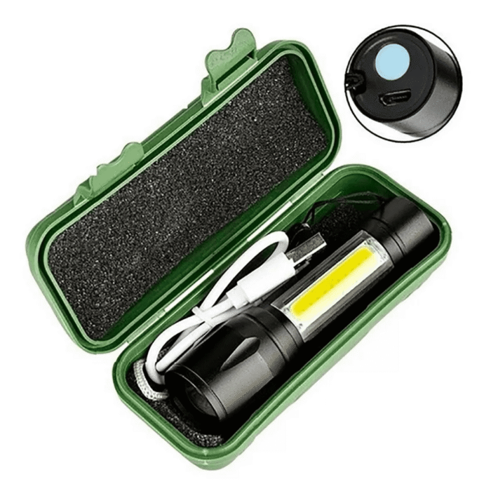 Linterna recargable USB