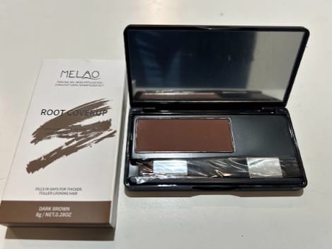 Tinte para el cabello para cubrir la raíz al instante marron oscuro