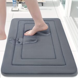 alfombrilla de baño de espuma viscoelástica, vintage, absorbente y antideslizante