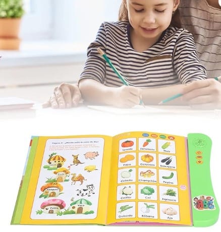 Libro de sonido de aprendizaje en español