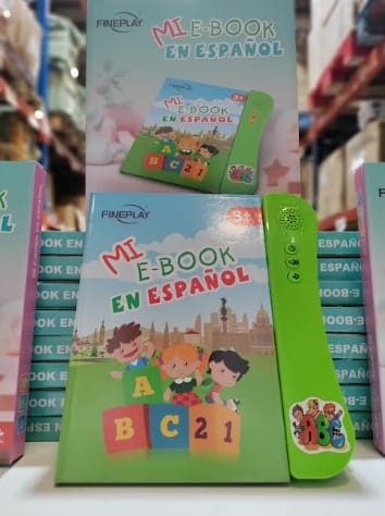 Libro de sonido de aprendizaje en español