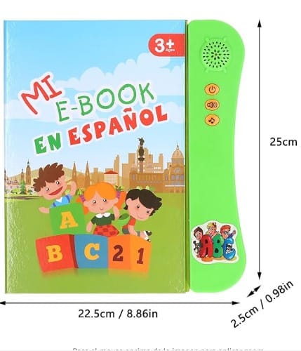 Libro de sonido de aprendizaje en español