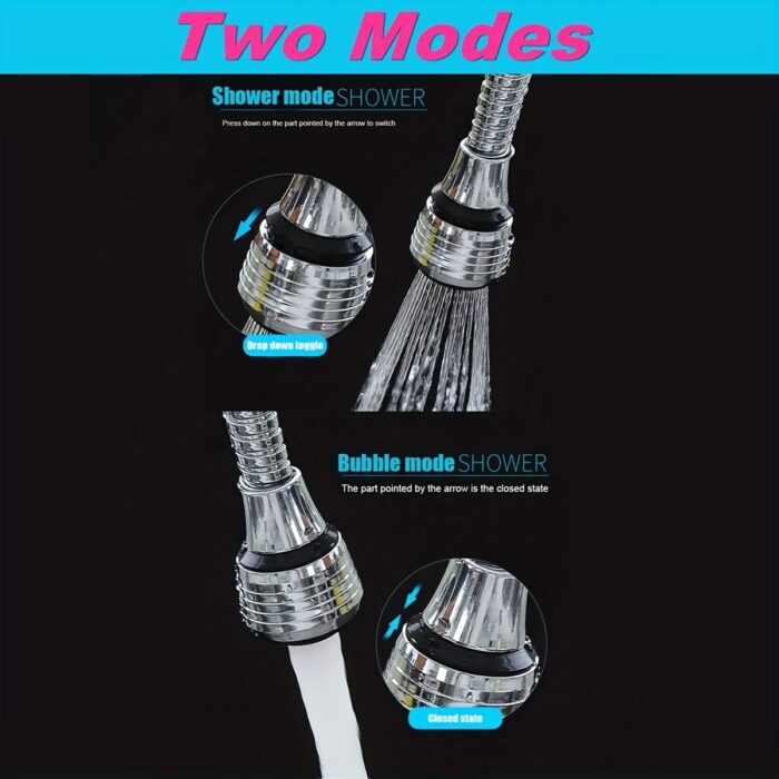 One Kitchen Faucet Extension Anti-splash Universal Vegetable Washing Basin Pool Booster External Joint