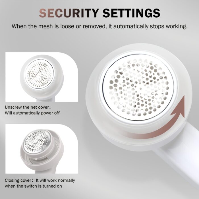 Quita pelusas eléctrico recargable, afeitadora portátil para ropa