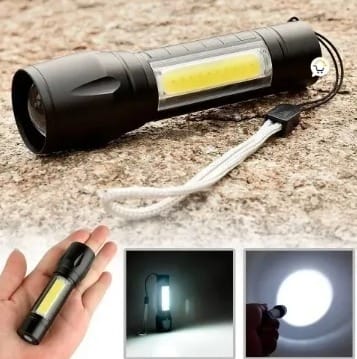 Linterna recargable USB
