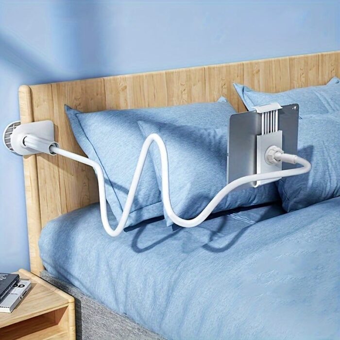 360° Rotating Tablet Phone Holder Spiral Base Lazy Stand Mobile Phone Tablet Bedside Stand Bed Lazy Stand