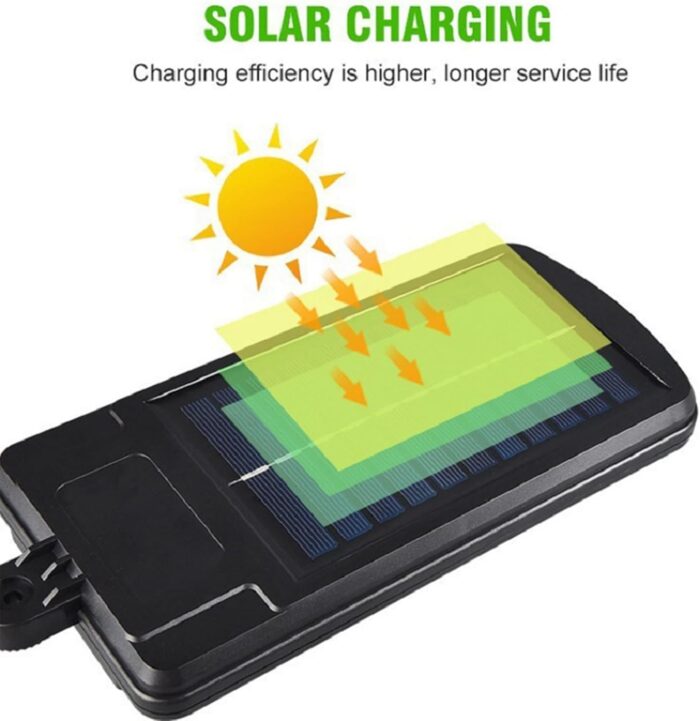 Luz solar LED con mando y sensor de movimiento FA-120B