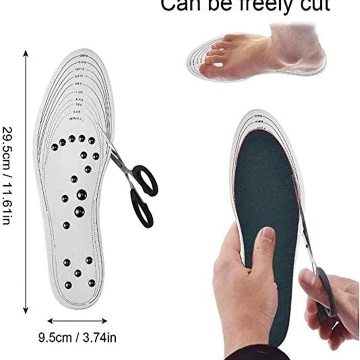 Plantillas de masaje magnético de acupresión unisex