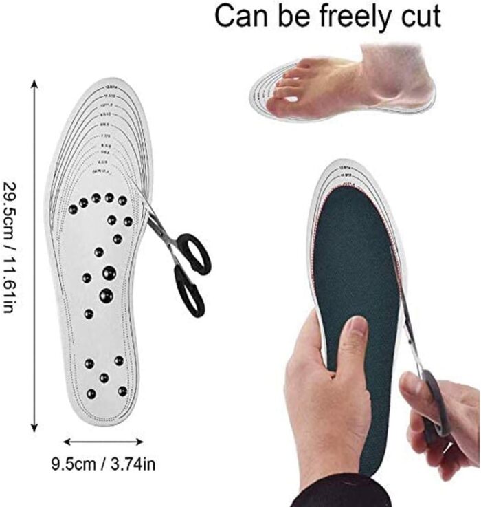 Plantillas de masaje magnético de acupresión unisex