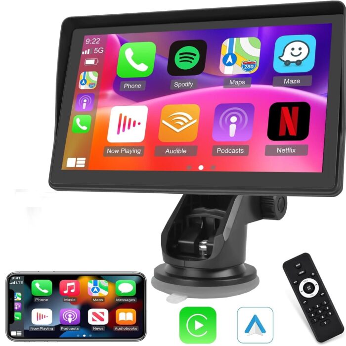 Pantalla portátil de 7 Pulgadas para Coche