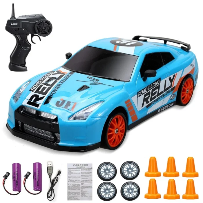 Ac8d2657c4e494bdda13327c6eb7f2211U-2.webp Coche teledirigido drift 1:24 GTR Coche RC drift 4x4