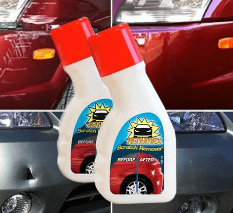 Cera para reparación de arañazos de coche