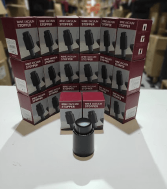 Tapón de botella de vino al vacío
