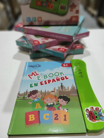 Libro de sonido de aprendizaje en español