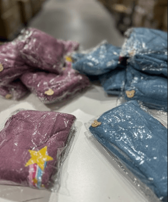 Set 2 toalla para el Cabello ( color sultido )