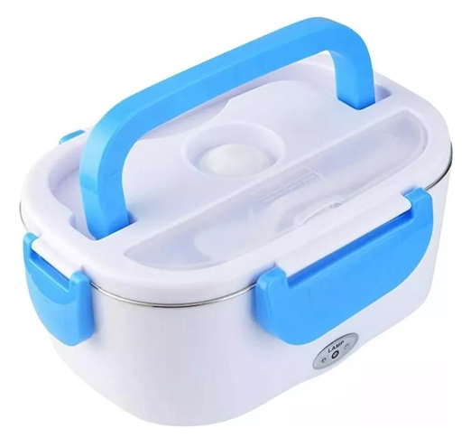 Fiambrera Electrica 40w azul enchufe de coche