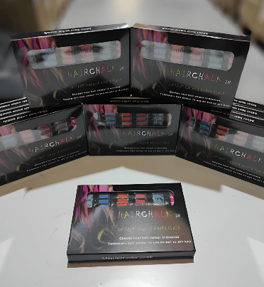 Tinte para el cabello lavable 6 colores