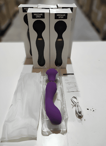 Vibrador del Punto G morada
