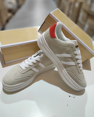Calzado deportivo R213 beige filo blanco 36