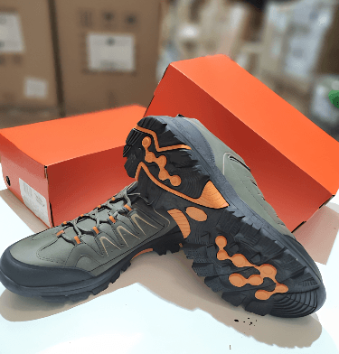 Zapato de senderismo impermeable hombre verde 45
