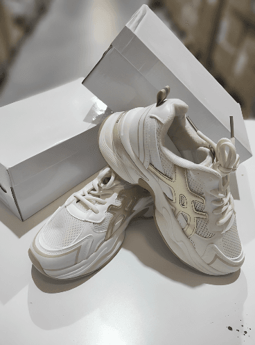 Botines mujer tipo asics filo oro 40