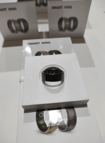 Anillo inteligente tipo Oura talla 10