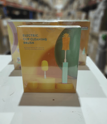 Cepillo limpiador de botellas automático ( dos colores )