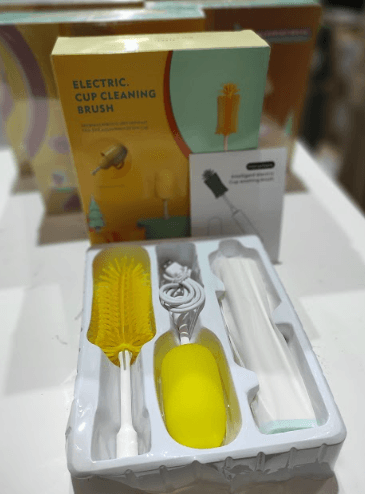 Cepillo limpiador de botellas automático ( dos colores )
