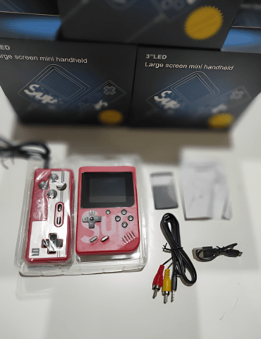 Consola Game Boy retro 2 jugadores