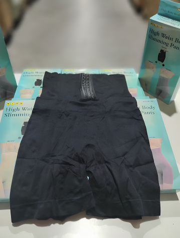 Faja moldeadora con cintura ajustable negro M/L