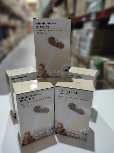 Cepillo de vapor para mascotas