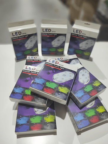 Luz led RGB con bateria