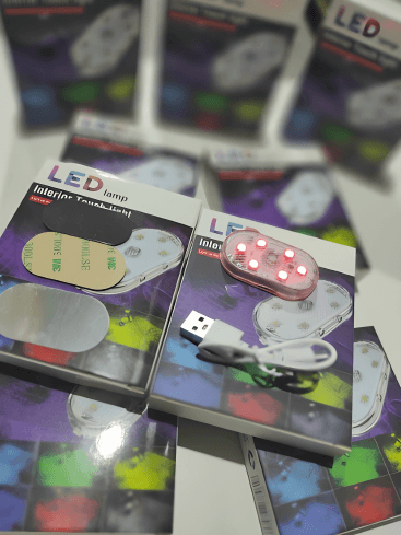 Luz led RGB con bateria