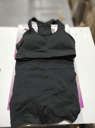 Conjunto deportivo mujer 2pcs negro talla unica