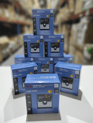 Aplique luz solar con sensor 40 LED Strong