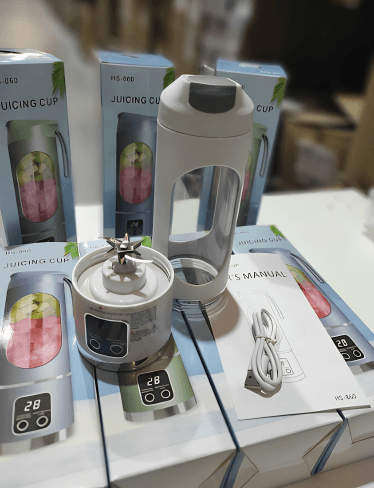 Licuadora de frutas de 450ml 8 cuchillas