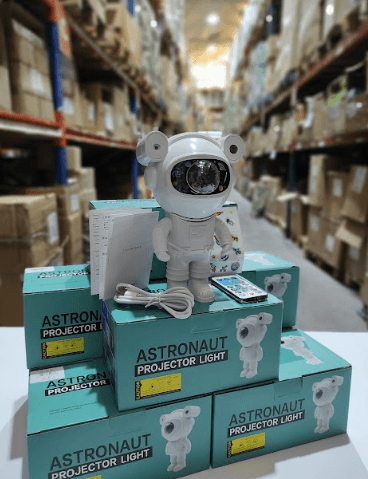 Proyector astronauta con altavoz bluetooth ( dos modelo )