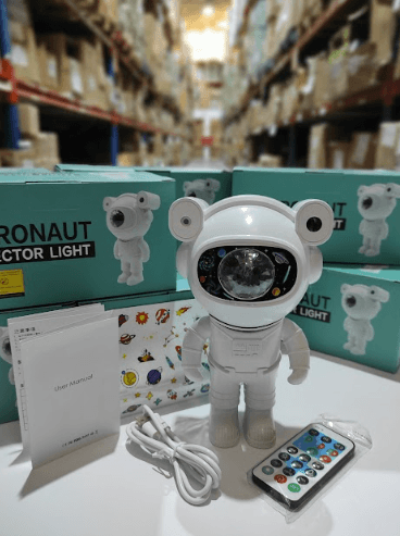 Proyector astronauta con altavoz bluetooth ( dos modelo )