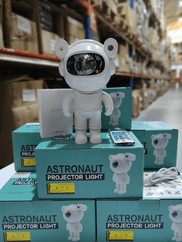 Proyector astronauta con altavoz bluetooth ( dos modelo )