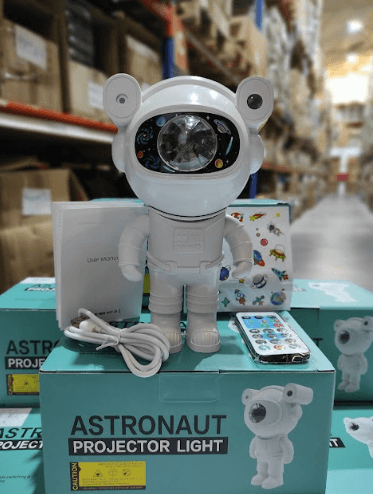 Proyector astronauta con altavoz bluetooth ( dos modelo )