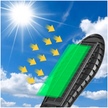 Lámpara Solar LED superbrillante para exteriores con mando