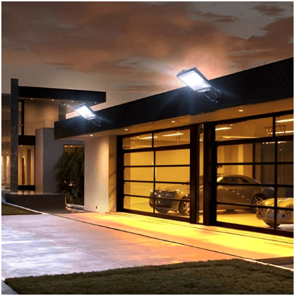 Mini luz solar LED con mando y sensor de movimiento FA-526