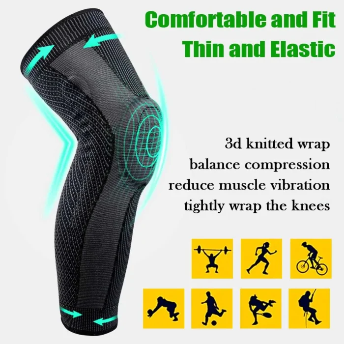 Rodillera 1pcs Deportiva Ajustable L