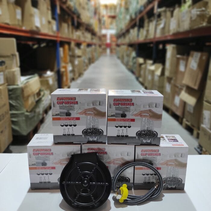 Limpiador de tazas automática de alta presión