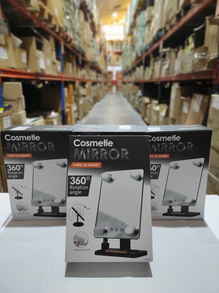 Espejo de maquillaje LED