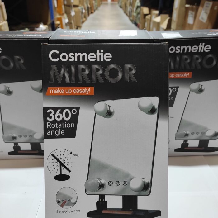 Espejo de maquillaje LED