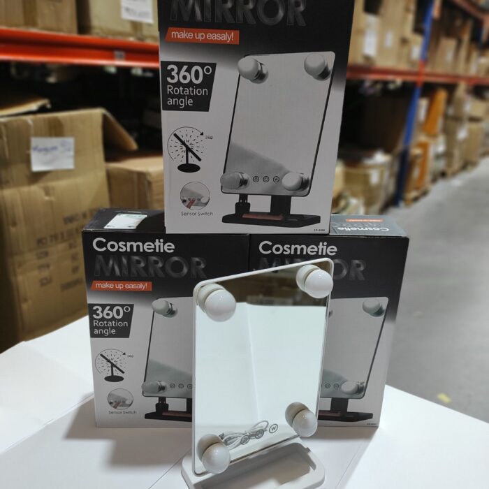 Espejo de maquillaje LED